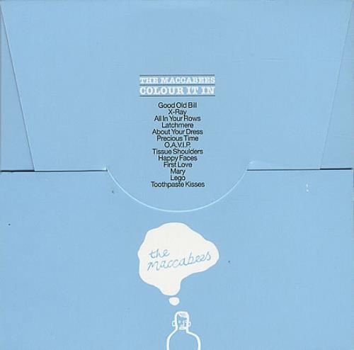 The Maccabees Colour It In CD album (CDLP) UK EE5CDCO401940