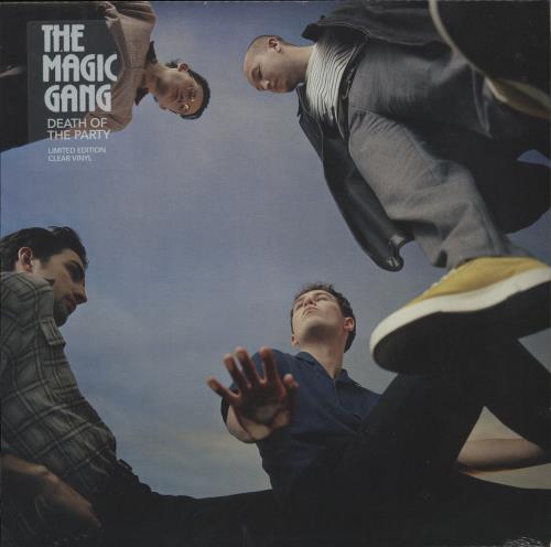 The Magic Gang Death Of The Party - Clear Vinyl - Sealed vinyl LP album (LP record) UK 2NILPDE878015