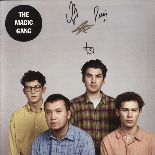 The Magic Gang The Magic Gang - Fully Signed vinyl LP album (LP record) UK 2NILPTH860339