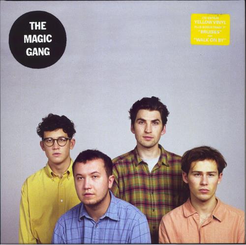 The Magic Gang The Magic Gang - Yellow Vinyl + 7" vinyl LP album (LP record) UK 2NILPTH805892