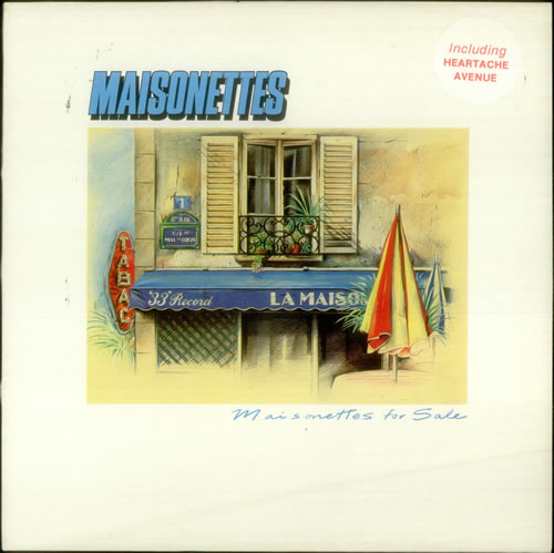 The Maisonettes Maisonettes For Sale - Stickered sleeve vinyl LP album (LP record) UK MSALPMA547607