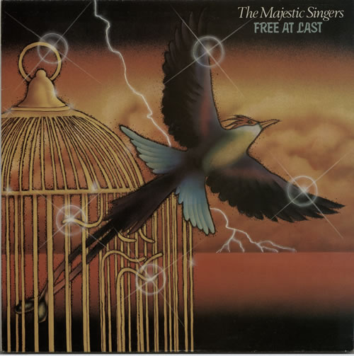 The Majestic Singers Free At Last vinyl LP album (LP record) UK XKMLPFR634371