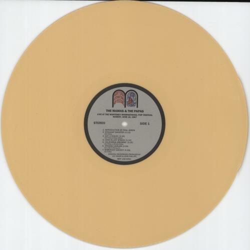 The Mama's And The Papa's California Dreamin' [Live At The Monterey International Pop Festival] - RSD23 - Gold Vinyl vinyl LP album (LP record) UK M&PLPCA875426