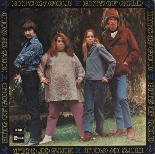 The Mama's And The Papa's Hits Of Gold vinyl LP album (LP record) UK M&PLPHI228263