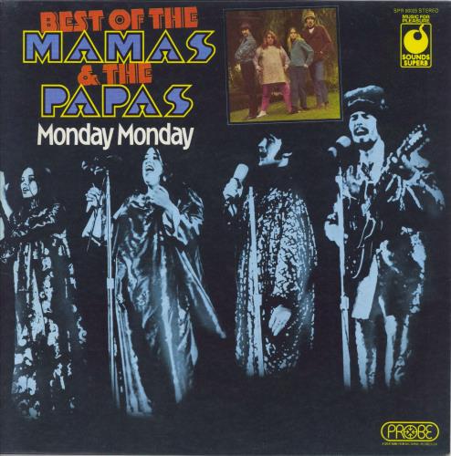 The Mama's And The Papa's Monday Monday: Best Of The Mama & The Papas vinyl LP album (LP record) UK M&PLPMO849124