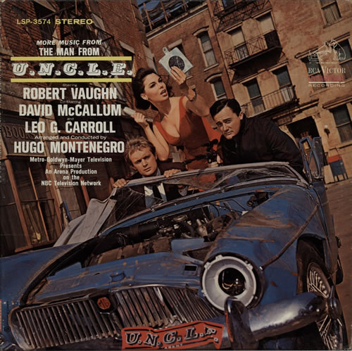 The Man From U.N.C.L.E. The Man From U.N.C.L.E. vinyl LP album (LP record) Canadian MFULPTH583543
