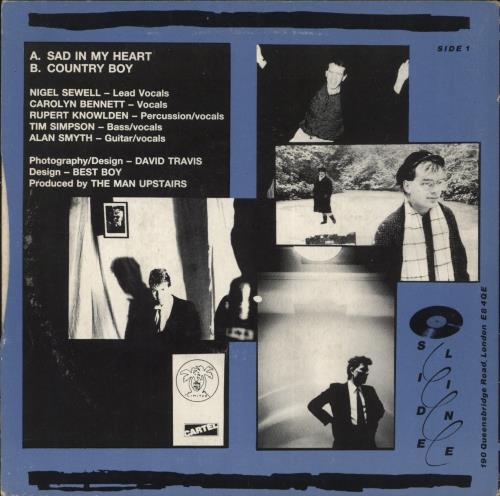 The Man Upstairs Sad In My Heart 7" vinyl single (7 inch record / 45) UK 6KQ07SA829332