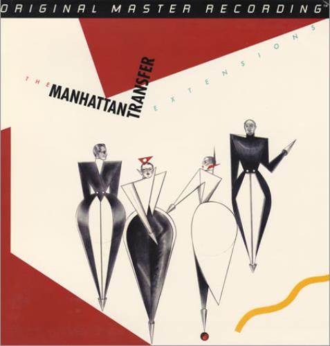The Manhattan Transfer Extensions - 200gm vinyl LP album (LP record) US MNHLPEX396750