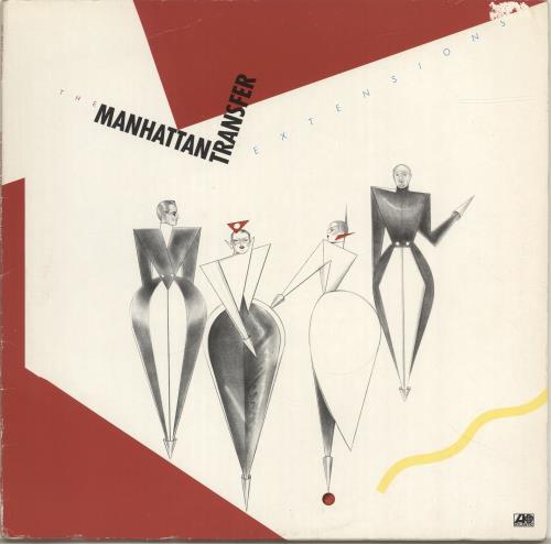 The Manhattan Transfer Extensions vinyl LP album (LP record) German MNHLPEX694228
