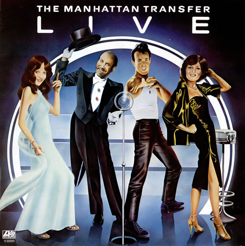 The Manhattan Transfer Live vinyl LP album (LP record) UK MNHLPLI461382
