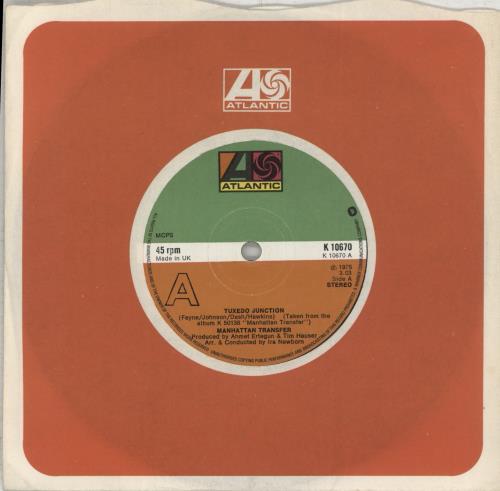 The Manhattan Transfer Operator 7" vinyl single (7 inch record / 45) UK MNH07OP333838