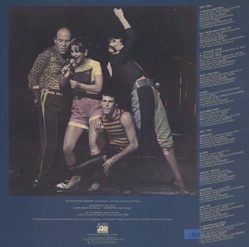 The Manhattan Transfer The Best Of The Manhattan Transfer + Obi vinyl LP album (LP record) Japanese MNHLPTH847449