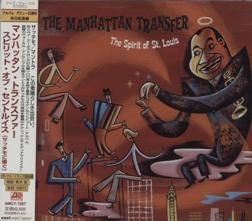 The Manhattan Transfer The Spirit Of St. Louis CD album (CDLP) Japanese MNHCDTH670636