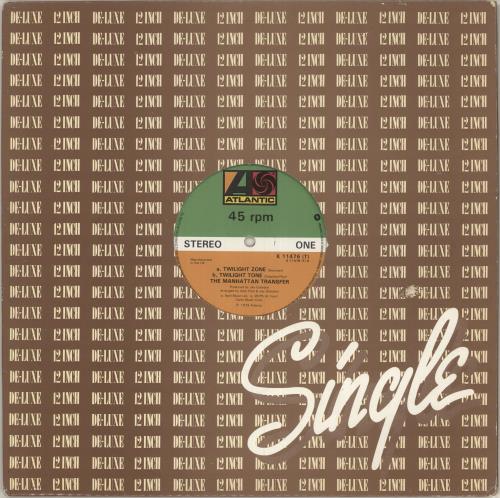 The Manhattan Transfer Twilight Zone 12" vinyl single (12 inch record / Maxi-single) UK MNH12TW696000