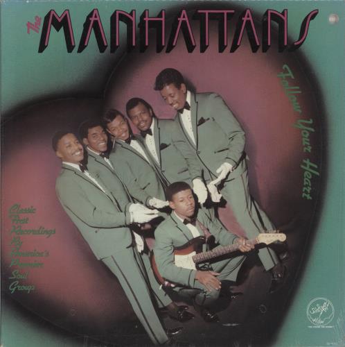 The Manhattans Follow Your Heart - Green Vinyl - Shrink vinyl LP album (LP record) UK MH7LPFO868030