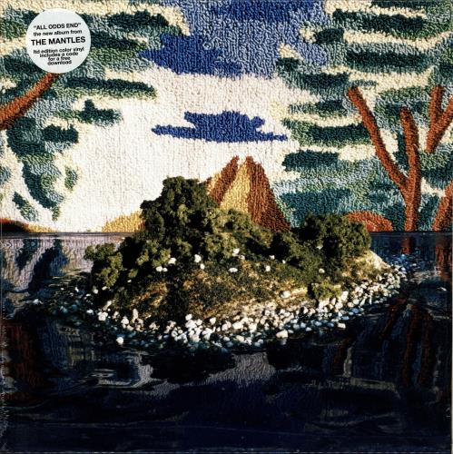 The Mantles All Odds End - Beer/Blue splatter vinyl vinyl LP album (LP record) US Y1OLPAL703799