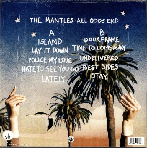 The Mantles All Odds End - Beer/Blue splatter vinyl vinyl LP album (LP record) US Y1OLPAL703799