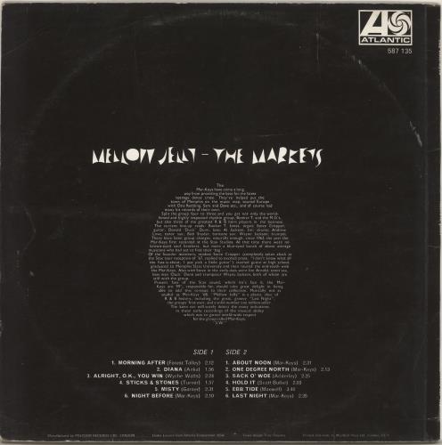 The Mar-Keys Mellow Jelly vinyl LP album (LP record) UK MK-LPME732812