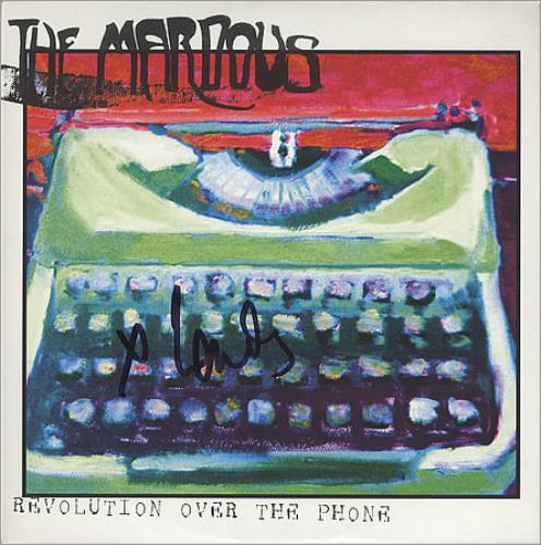 The Mardous Revolution Over The Phone - 2x7" Autographed! 7" vinyl single (7 inch record / 45) UK TVU07RE393806