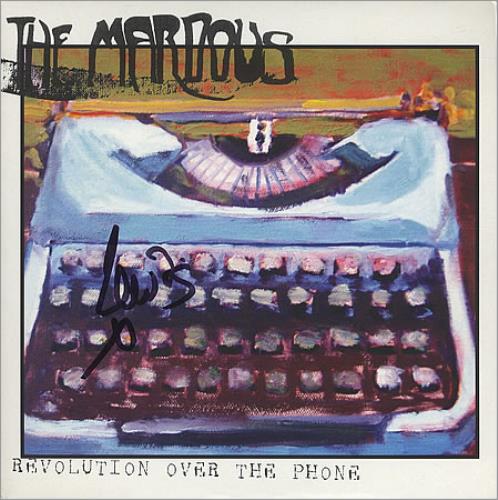 The Mardous Revolution Over The Phone - 2x7" Autographed! 7" vinyl single (7 inch record / 45) UK TVU07RE393806