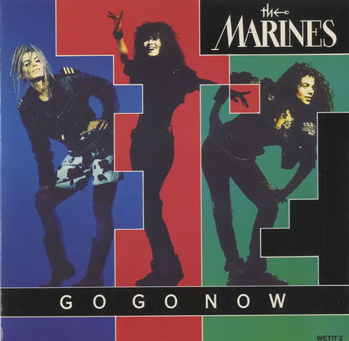 The Marines Go Go Now 7" vinyl single (7 inch record / 45) UK ARI07GO511790