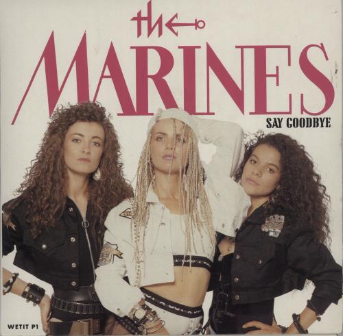 The Marines Say Goodbye 7" vinyl single (7 inch record / 45) UK ARI07SA659750