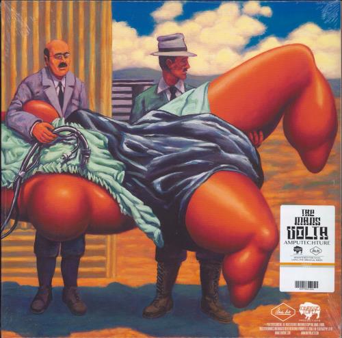 The Mars Volta Amputechture - White and Blue Vinyl 2-LP vinyl record set (Double LP Album) US RSO2LAM810723