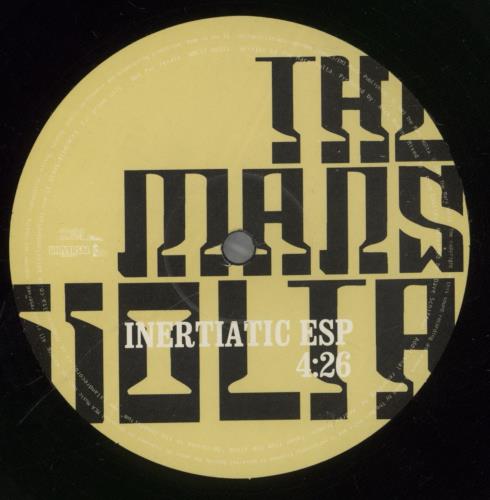 The Mars Volta Inertiatic Esp 10" vinyl single (10 inch record) UK RSO10IN448069