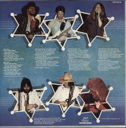 The Marshall Tucker Band Long Hard Ride vinyl LP album (LP record) UK MTCLPLO880801