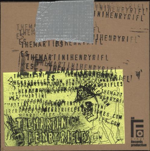 The Martini Henry Rifles Infomercial - Clear vinyl + CD single 7" vinyl single (7 inch record / 45) UK W5E07IN716592