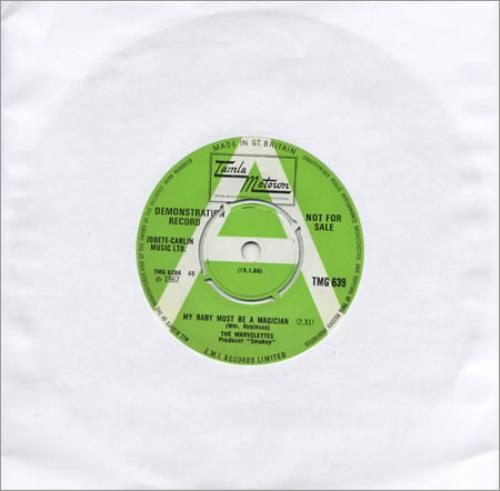 The Marvelettes My Baby Must Be A Magician 7" vinyl single (7 inch record / 45) UK MVS07MY297065