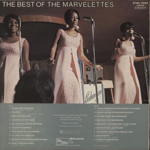 The Marvelettes The Best Of The Marvelettes vinyl LP album (LP record) UK MVSLPTH452449