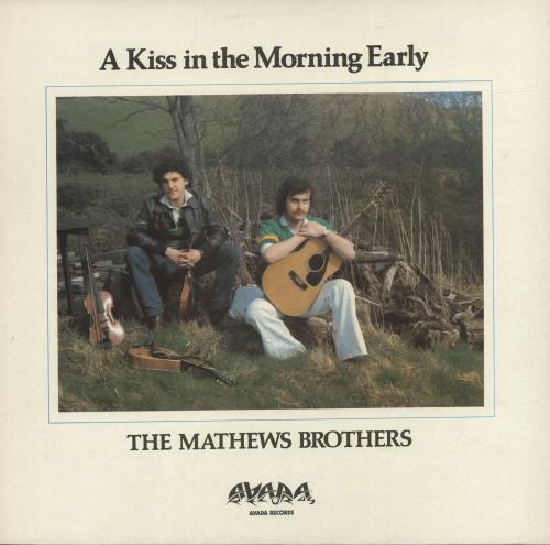 The Matthews Brothers A Kiss In The Morning Early - Autographed vinyl LP album (LP record) UK YSRLPAK691954