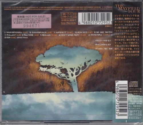 The Mayfield Four Fallout CD album (CDLP) Japanese ZQWCDFA719255