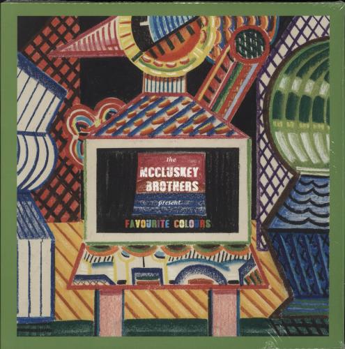 The McCluskey Brothers Favourite Colours - Turquoise Vinyl vinyl LP album (LP record) UK MKQLPFA872767