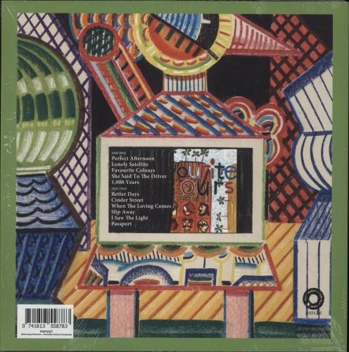 The McCluskey Brothers Favourite Colours - Turquoise Vinyl vinyl LP album (LP record) UK MKQLPFA872767