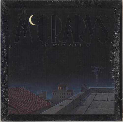 The McCrarys All Night Music + Shrink vinyl LP album (LP record) US X9KLPAL743352