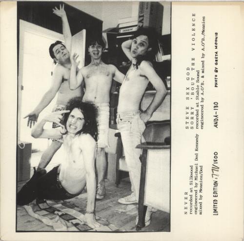 The Meanies Never 7" vinyl single (7 inch record / 45) Australian 8Y107NE870455