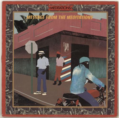 The Meditations Message From The Meditations vinyl LP album (LP record) UK XH9LPME715928