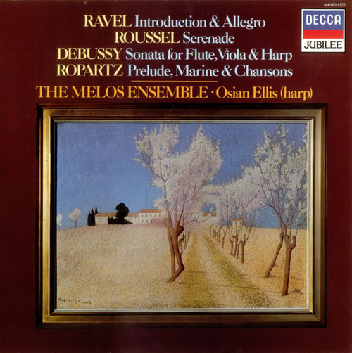 The Melos Ensemble Introduction & Allegro / Serenade / Sonata for Flute & Viola vinyl LP album (LP record) UK XJ4LPIN533381