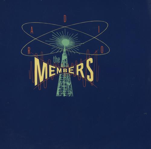 The Members Radio 12" vinyl single (12 inch record / Maxi-single) UK MMB12RA98149