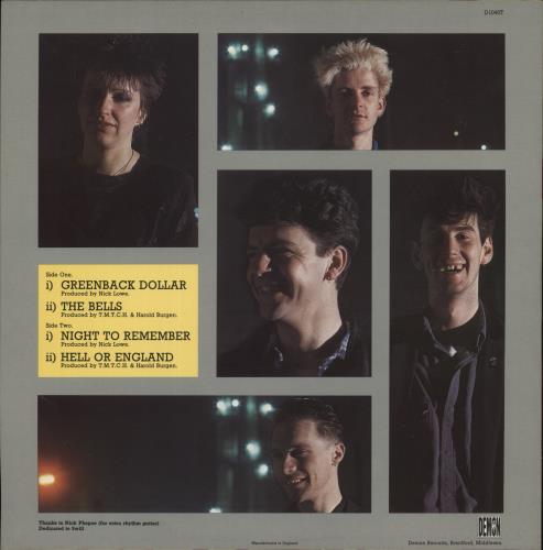 The Men They Couldn't Hang Greenback Dollar 12" vinyl single (12 inch record / Maxi-single) UK MHA12GR102300