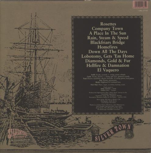 The Men They Couldn't Hang Silver Town vinyl LP album (LP record) UK MHALPSI397706