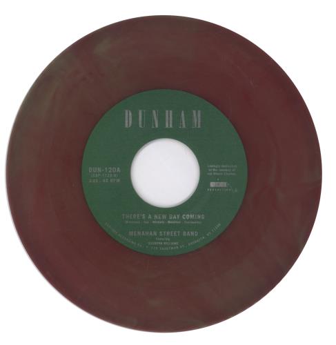 The Menehan Street Band There's A New Day Coming 7" vinyl single (7 inch record / 45) US EE407TH891929