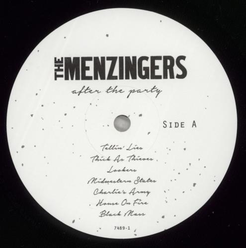The Menzingers After The Party vinyl LP album (LP record) UK 6T-LPAF881964