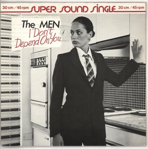 The Men I Don't Depend On You 12" vinyl single (12 inch record / Maxi-single) German TMN12ID739147