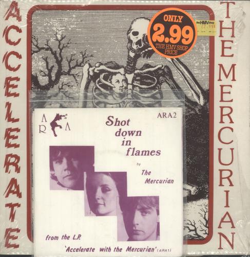 The Mercurian Accelerate With The Mercurian + 7" vinyl LP album (LP record) UK YXRLPAC731064