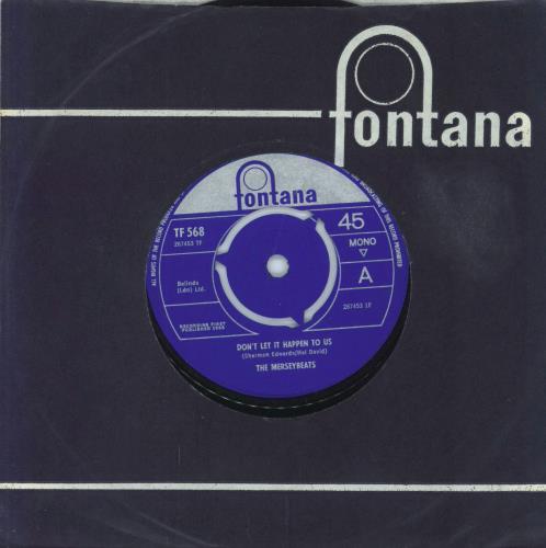 The Merseybeats Don't Let It Happen To Us - 3pr 7" vinyl single (7 inch record / 45) UK MSB07DO799614