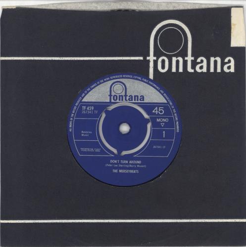 The Merseybeats Don't Turn Around - 3pr 7" vinyl single (7 inch record / 45) UK MSB07DO299009