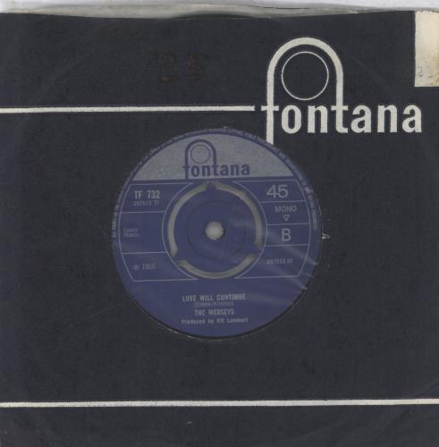 The Merseys So Sad About Us - EX 7" vinyl single (7 inch record / 45) UK -TM07SO822964